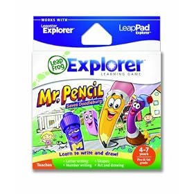LeapFrog Leapster Explorer Learning Game: Mr. Pencil