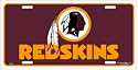Washington Redskins License Plate
