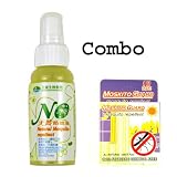Natural Mosquito Repellent Value Pack - Longlasting Spray and Peel-stick Patch Chemical Free
