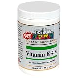21st Century Vitamin E-400, Softgels, Value Size, 500 softgels (Pack of 3)