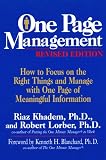 One Page Management (2001 Edition)