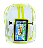 LINSAY NEW F7XHDKIDSBAG Quad Core with Yellow Kids Defender Case and Kids Bag Pack Dual Cam 8 GB And