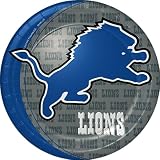 Detroit Lions 9" Paper Dinner Plates (8 count)