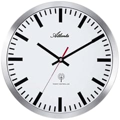 Atlanta Funk-Wanduhr � 30 cm, Metallgeh�use 4371/B