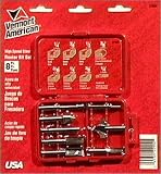 Vermont American 22994 8 Piece HSS All-Purpose Router Bit Set