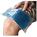 3 Count: Generic Uncovered Freezable Gel Ice Packs for Sports, Injuries, and Cold Therapy (4 IN X 7 IN)