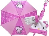 Hello Kitty Umbrella and Winter Set White