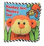 Lamaze �z���ق� / �����L�[ Soft Books Mondey See, Monkey Zoo!