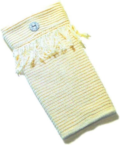 Huggrz Junior Womens Cream Knit Sweater Accessories Boot Pom Poms