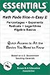 Math Made Nice & Easy #2: Percentages, Exponents, Radicals, Logarithms and Algebra Basics (Math Made Nice & Easy)