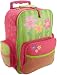 Stephen Joseph Girls 2-6x Rolling Flower Luggage,Lime Green/Hot Pink,One Size