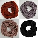 SCHLAUCHSCHAL HERBST / WINTER VERSCHIEDENE FARBEN DAMEN TUCH HALSTUCH UNI