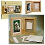 Pet Impression Casted Paw Print Keepsake Shadow Box Frame