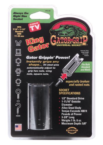 Gator Grip ETC-125MO King Gator Socket