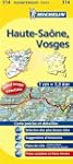 Carte DPARTEMENTS Haute-Sane, Vosges