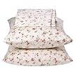 ROSE Floral Vine Print 350Tc P/Case Pair - KING