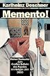 Memento!: Kleiner Denkzettel zum "Gro�en Bu�akt" des Papstes im Heiligen Jahr 2000