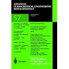 Biotechnology in the Pulp and Paper Industry (Advances in Biochemical Engineering... by  K.E.L. Eriksson
