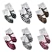 Me-In-Mind girls "fashion" mary janes organic socks (0-12 mo)