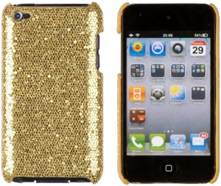Gold Sparkles Case for Apple iPod Touch 4G (4th Generation)