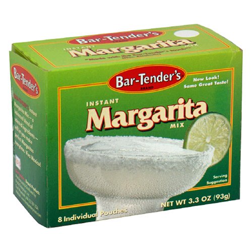 Bartenders Margarita Mix, 3.3-Ounce Boxes (Pack of 12)