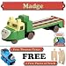 Madge from Thomas The Tank Engine Wooden Train Set - Free 2 Pieces of Track & Free Thomas the Tank Engine