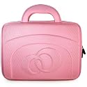 Kroo Cube Case with Pocket for Netbook up to 12-Inch (Pink)