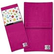 SIMON PIKE Handytasche Sidney G pink f�r Samsung Galaxy S2 II, aus Wollfilz