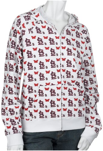 St. Louis Cardinals Women's Allover Logo Hoodie
