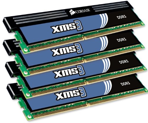 Corsair CMX32GX3M4A1600C11 Arbeitsspeicher 32 GB (1600 MHz, CL11, 4x 8 GB) DDR3 RAM Kit Preisvergleich