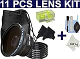 11 Pcs Kit for NIKON D90 18-55MM CANON 550D 18-55MM (with the Ring), Includ ....