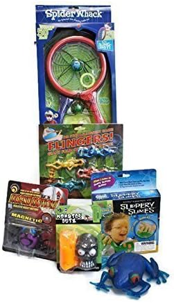 Squish'em and Squeez'em Kids Camp Care Package (6 Count) Great Birthday Gift Assortment Includes Slime Kits and Gooey Toys