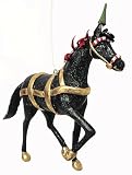 Department 56 Krinkles Jingle Black Horse Christmas Ornament #796934