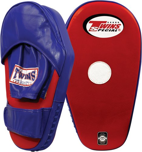 TWINS LONG STRIKE PADS RD/BL