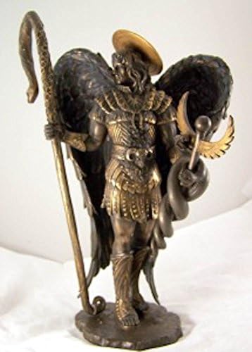 12" Large Bronze Saint St Raphael Statue Chapel Accent Catholic Decor