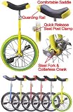 18 inch Wheel Unicycle Lemon