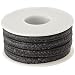 Palmetto Style PE5158 Carbon Compression Packing Seal, Flexible Graphite Core, Aramid Corners, Dull Black