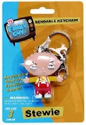 Family Guy Stewie Bendable Keychain