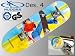 Sports : Hudora Skateboard Instinct, ABEC 1 Carbon, Ahornholz, T&Uuml;V/GS, NEU, Des. 4