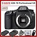 Canon EOS 7D 18.0 Megapixel Digital SLR Camera with Ultimate Upgrade Kit: Includes - Extra Replacement LP-E6 Battery Pack, Rapid 110-220v Travel Wall Charger w/ Car Adapter, High Speed 8GB Compact Flash Memory Card, CF Card Reader, Wireless Remote Switch, Micro Fiber Cleaning Cloth