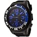 Swiss Legend Men's 21818P-BB-01-BLB Neptune Collection Black Ion-Plated Black Rubber Watch