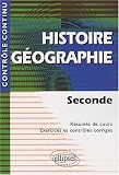 Histoire Geographie Seconde Resume De Cours Exercices Et Controles Corriges