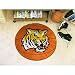 Louisiana State Fightin Tigers NCAA Basketball Round Floor Mat (29) Tiger Head
