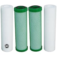 Watts Premier 560017 Two Stage Green Carbon Annual Replacement Filter Pack