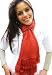 Handmade Alpaca Natural Fiber Scarf - Warm in Tangerine-Orange (Men/women)