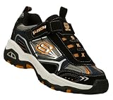 Skechers Boys Erupters-Spurt Black/Navy/Orange Size 10