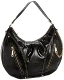 Tianni Glazed Zipper Hobo