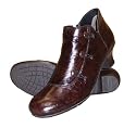 Elegant modische Damenstiefelette von Rieker, braun, Größe 39.00