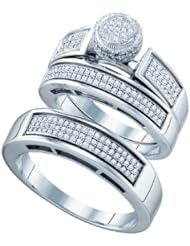 0.62CTW DIAMOND FASHION TRIO SET