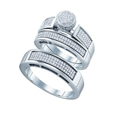 Cheap Girls Jewelry 0.62CTW DIAMOND FASHION TRIO SET For Sale Cheap Girls Jewelry 0.62CTW DIAMOND FASHION TRIO SET For Sale